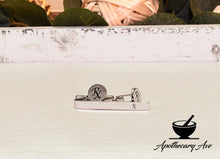 Load image into Gallery viewer, Rx Tie Pin and Cuff Link Set.